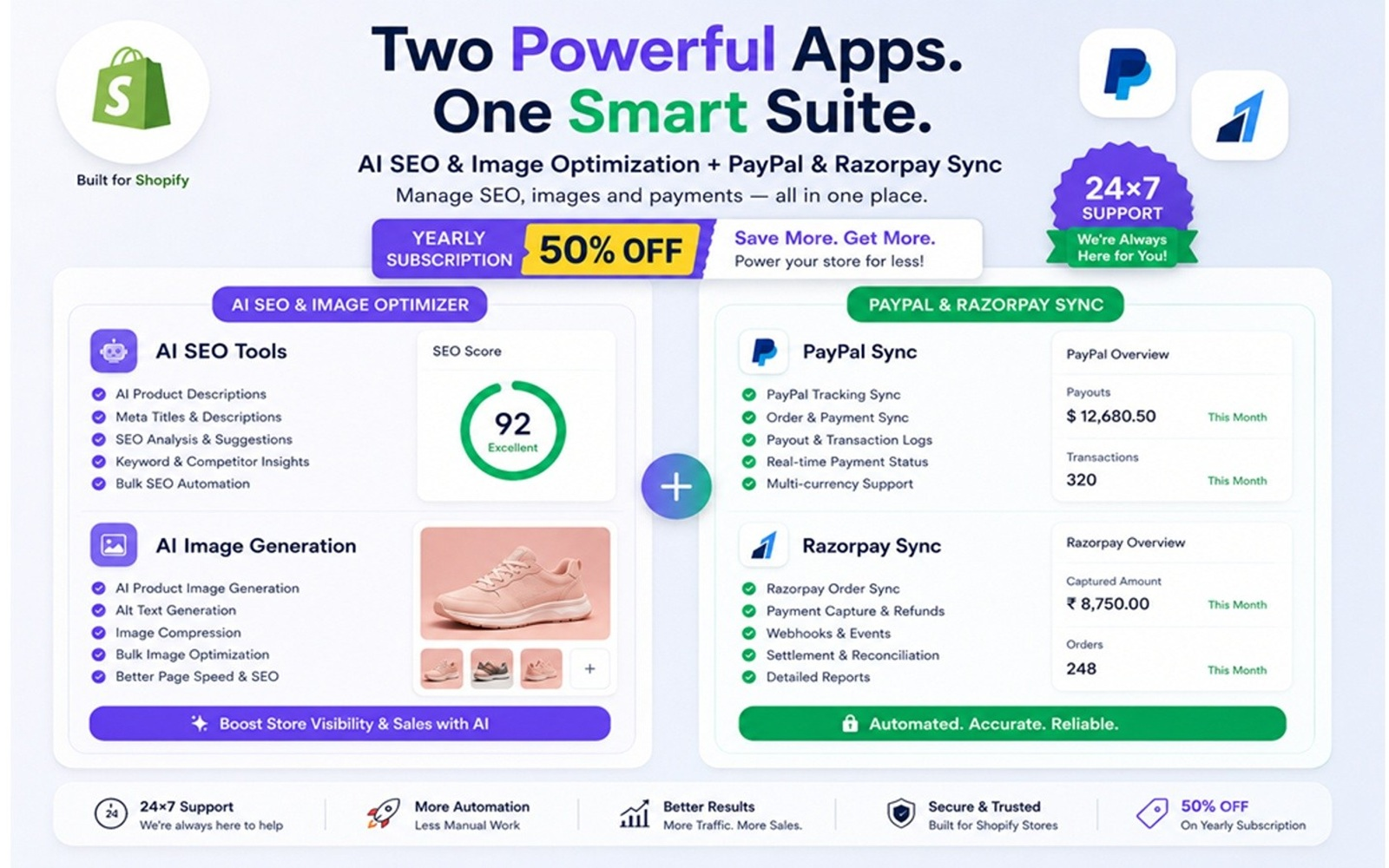 Seoi — SEO Image Optimiser & PaySync screenshot
